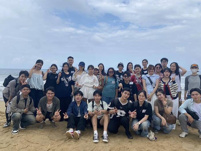 【最新消息】景文科大旅遊系外籍生迎新活動暢遊東北角 深化「臺式」友誼圖片
