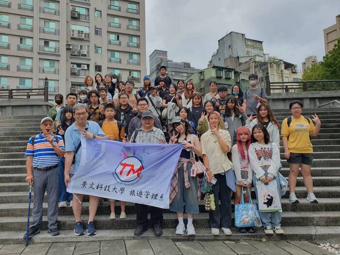 【最新消息】景文科大旅遊系觀光導覽課程  訓練八校高中生 展現台灣熱情接待力圖片