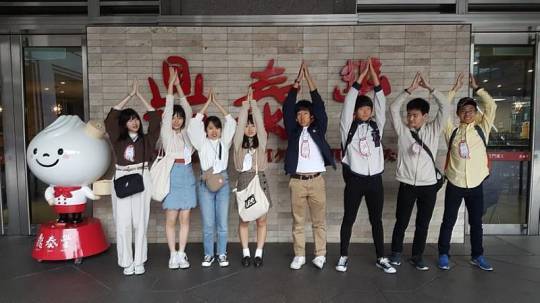 ▲日本高中生留下歡笑、感動與美好的旅行回憶。