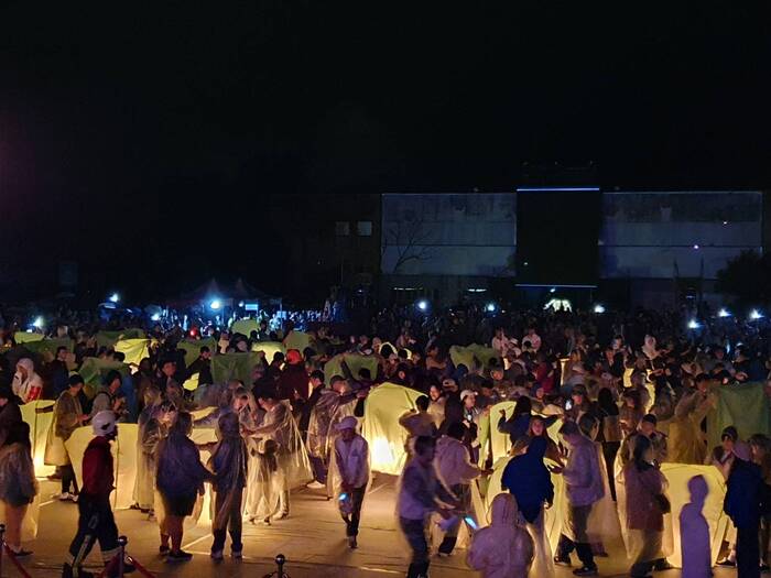 全國青年學子齊力點亮希望 景文科大旅遊系傳承天燈文化圖片圖片